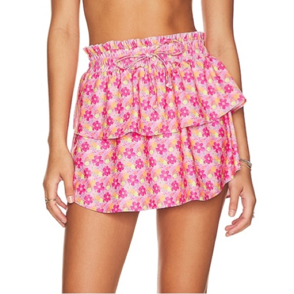 LoveShackFancy Citrine Skirt